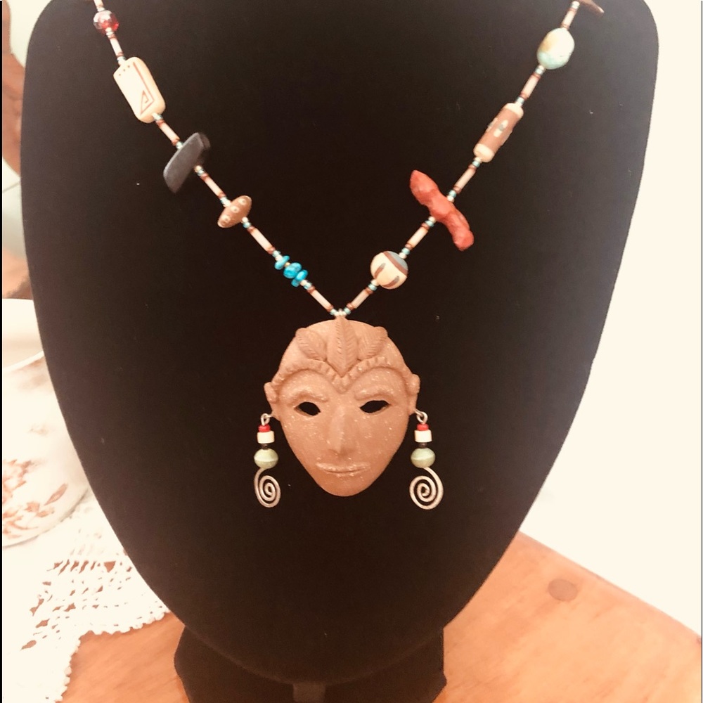 Southwestern fetish necklace